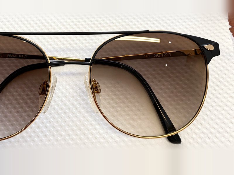 Gucci GG 1222 colour BLACK / GOLD-TONE